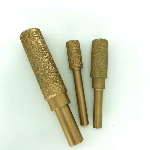 精品釬焊金剛石圓柱形鑄鐵磨頭 高效處理鑄鐵合金與陶瓷石材的打磨利器